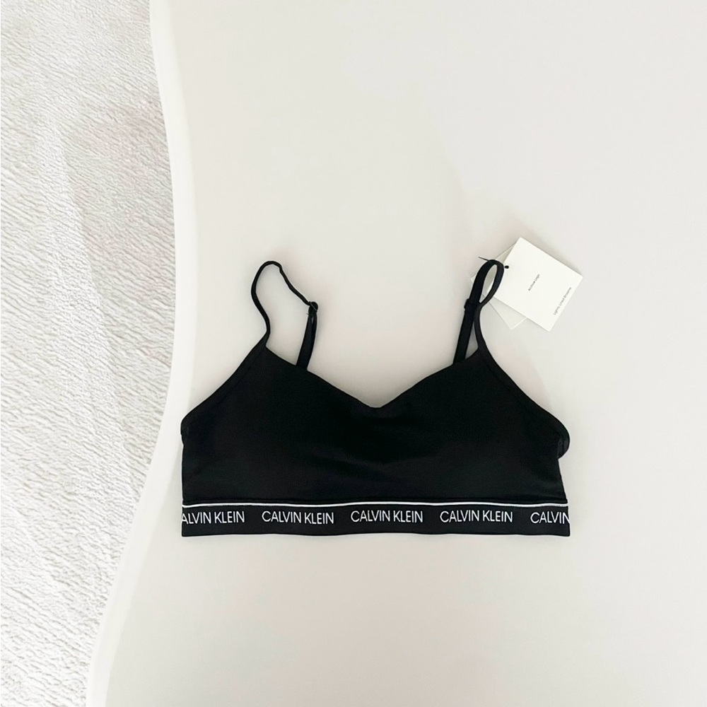 Calvin Klein Archive Logo Bralette - Picture 6 of 6
